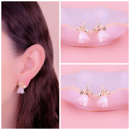 Aretes tulipanes