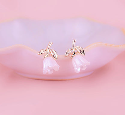 Aretes tulipanes