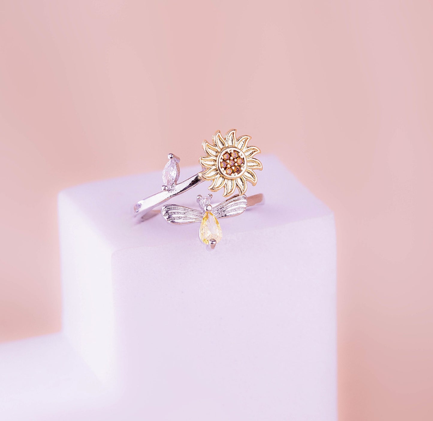 Anillo Ansiedad Girasol