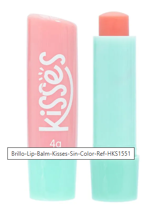 Brillo Lip Balm Kisses sin color
