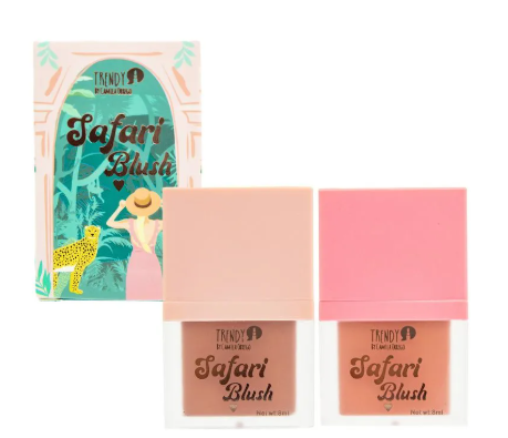 Kit Dúo rubor liquido SAFARI BLUSH