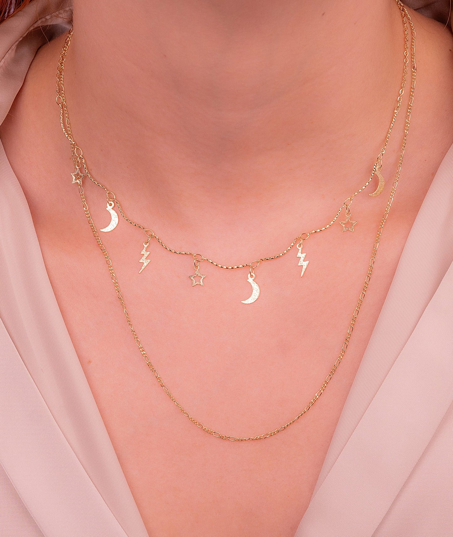 Collar Cielo Dorado