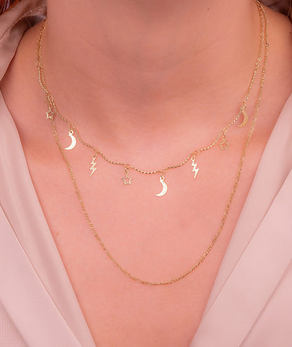 Collar Cielo Dorado