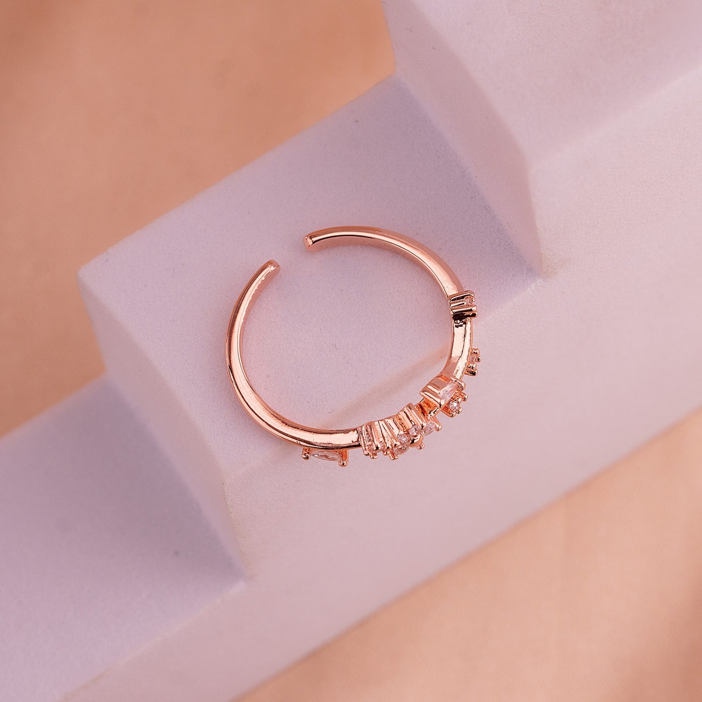 Anillo Ninfa Oro Rosa
